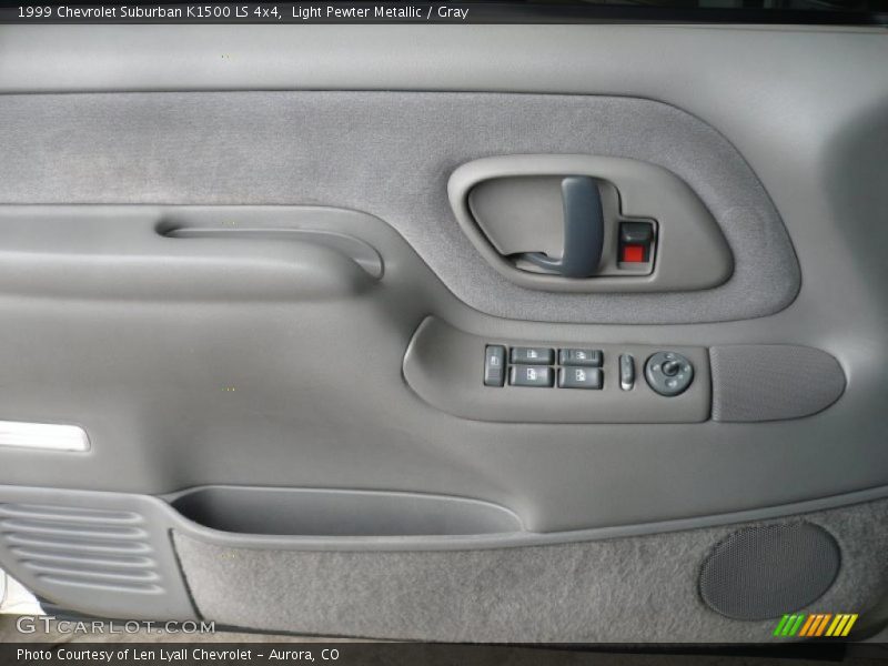 Light Pewter Metallic / Gray 1999 Chevrolet Suburban K1500 LS 4x4