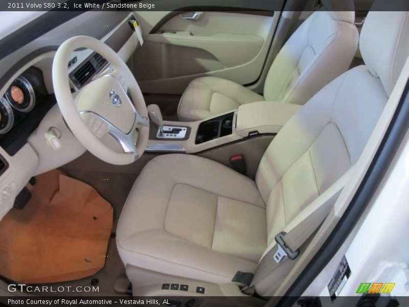  2011 S80 3.2 Sandstone Beige Interior