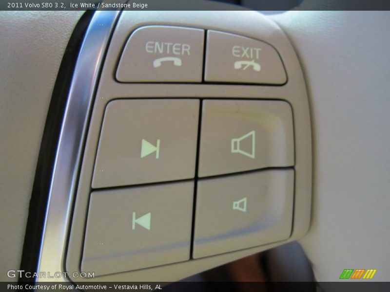 Controls of 2011 S80 3.2