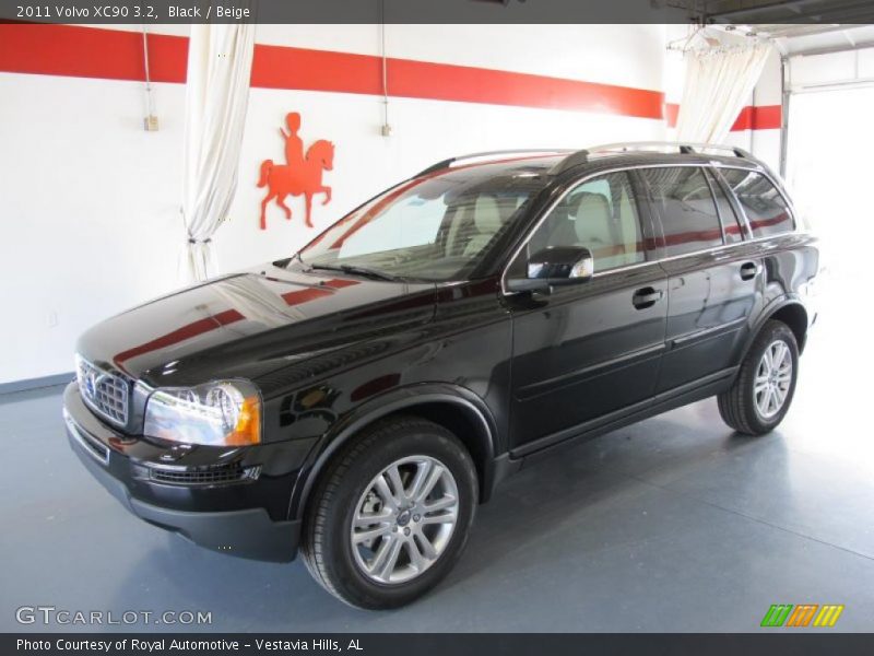 Black / Beige 2011 Volvo XC90 3.2