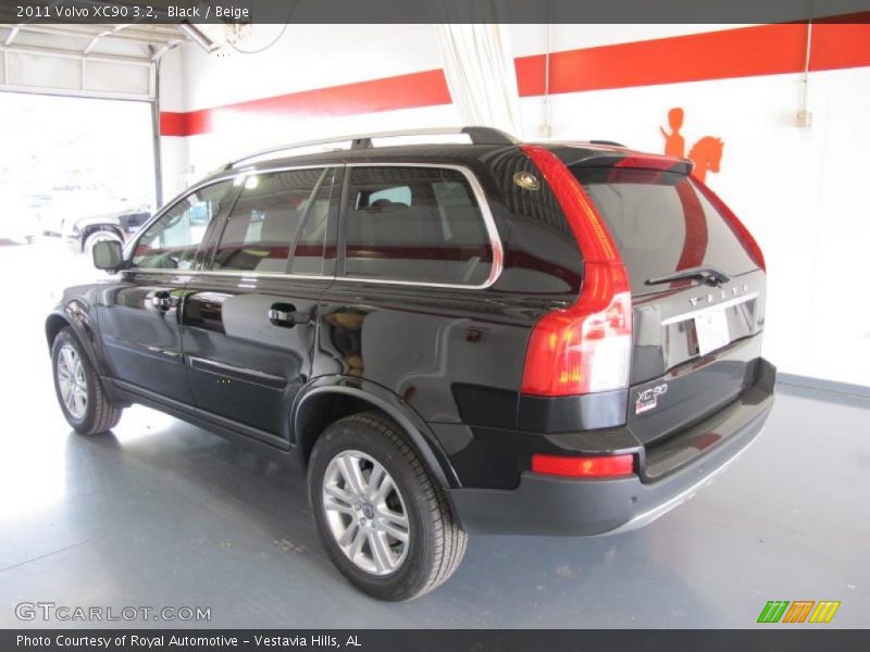 Black / Beige 2011 Volvo XC90 3.2