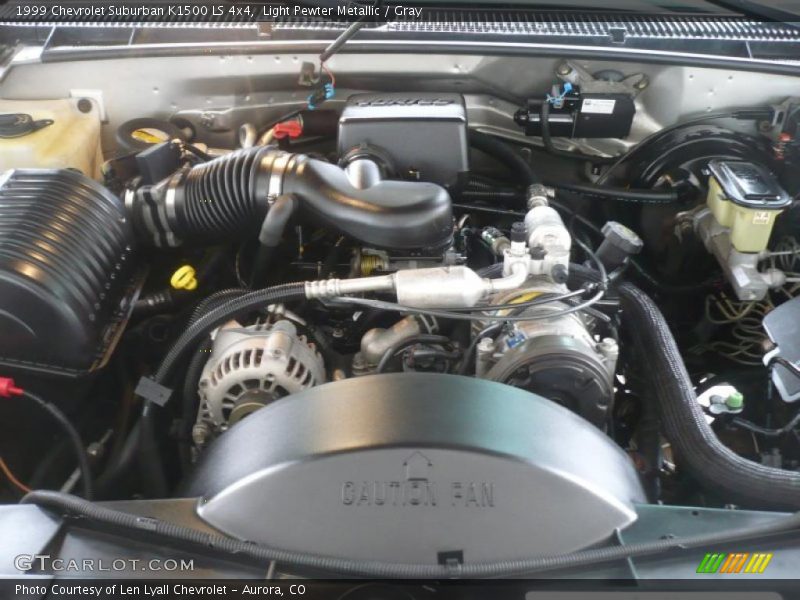  1999 Suburban K1500 LS 4x4 Engine - 5.7 Liter OHV 16-Valve V8