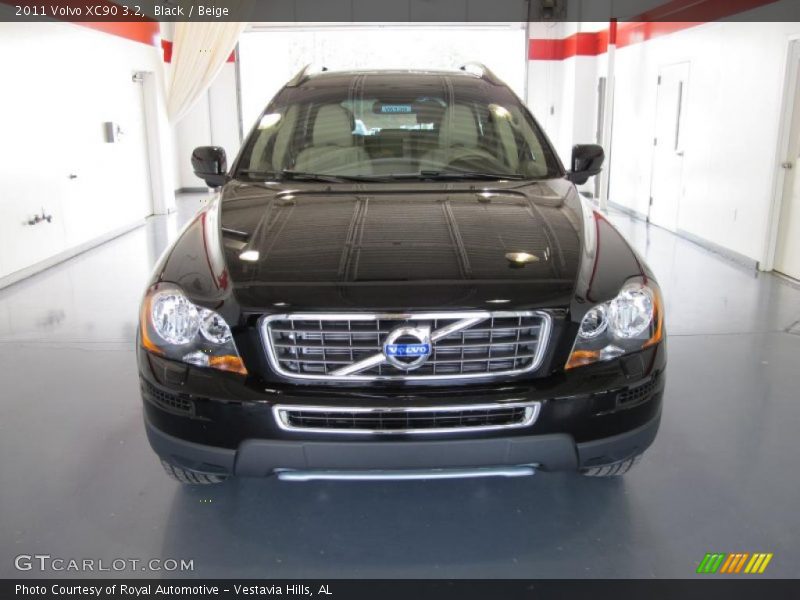 Black / Beige 2011 Volvo XC90 3.2