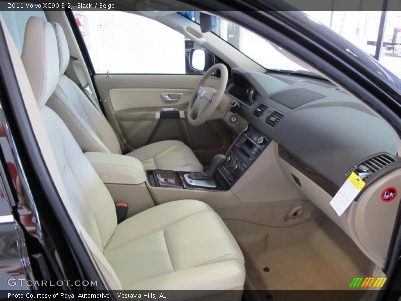 Black / Beige 2011 Volvo XC90 3.2