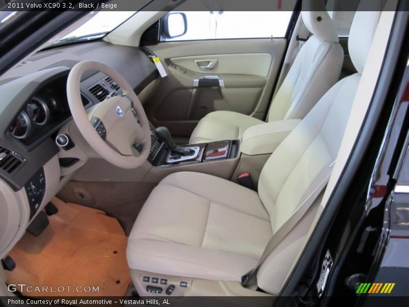 Black / Beige 2011 Volvo XC90 3.2