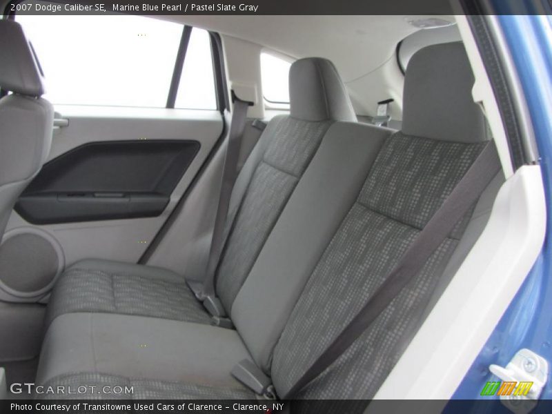 Marine Blue Pearl / Pastel Slate Gray 2007 Dodge Caliber SE