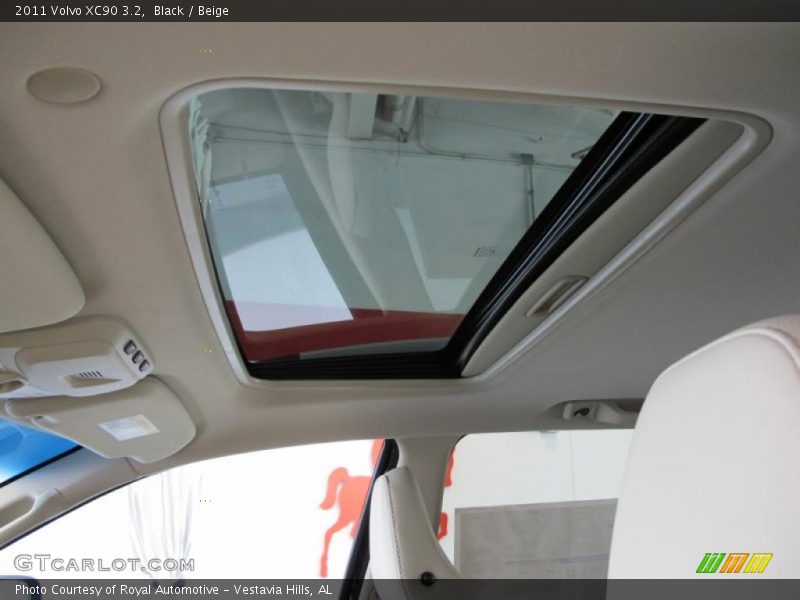 Black / Beige 2011 Volvo XC90 3.2