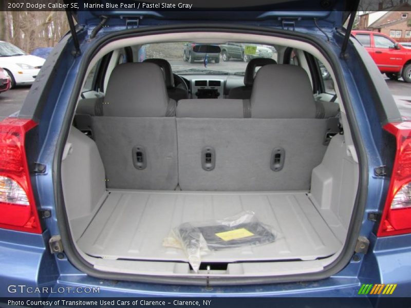 Marine Blue Pearl / Pastel Slate Gray 2007 Dodge Caliber SE