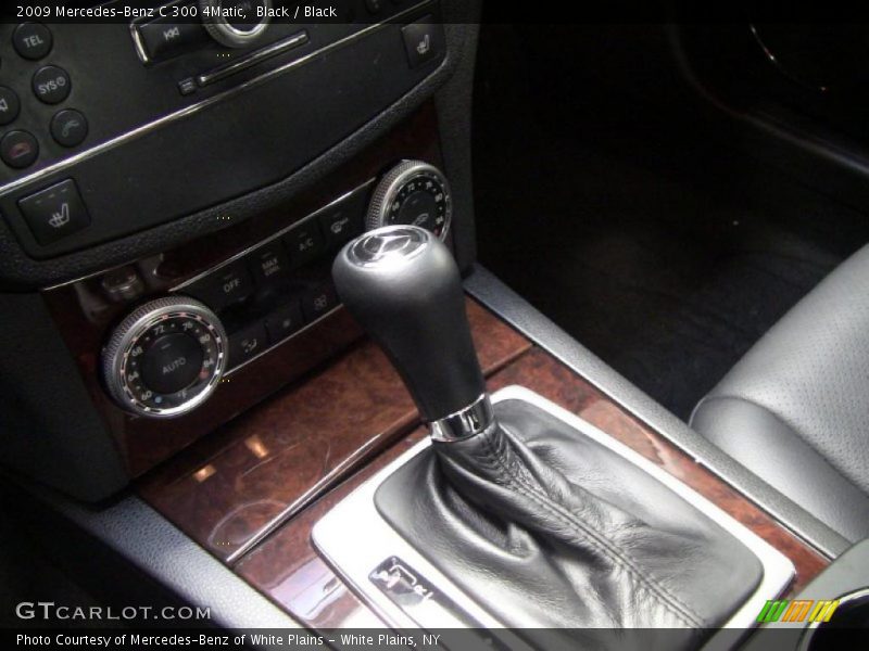 Black / Black 2009 Mercedes-Benz C 300 4Matic