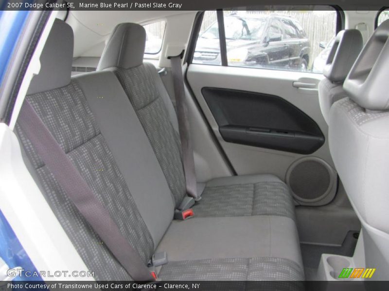 Marine Blue Pearl / Pastel Slate Gray 2007 Dodge Caliber SE