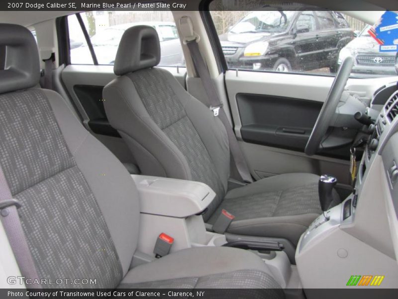 Marine Blue Pearl / Pastel Slate Gray 2007 Dodge Caliber SE