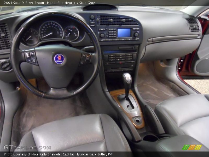  2004 9-3 Arc Sedan Slate Gray Interior
