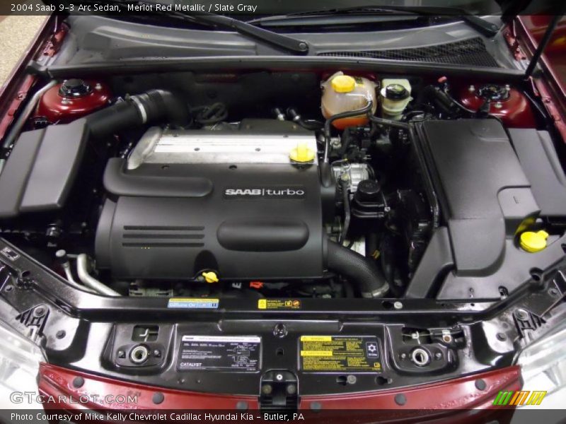  2004 9-3 Arc Sedan Engine - 2.0 Liter Turbocharged DOHC 16-Valve 4 Cylinder