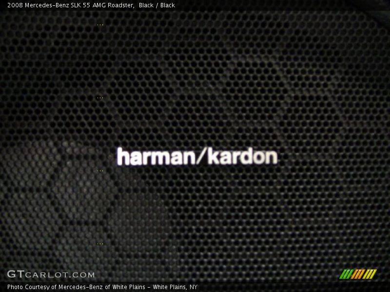 Black / Black 2008 Mercedes-Benz SLK 55 AMG Roadster