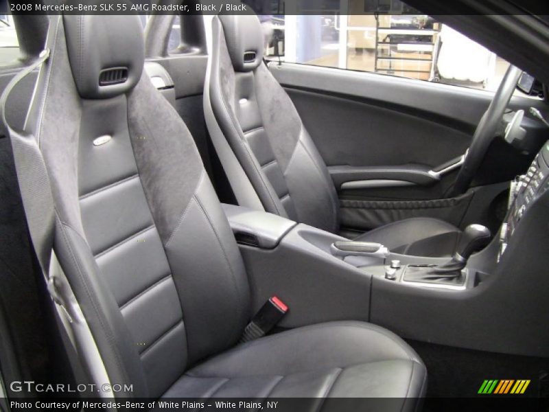  2008 SLK 55 AMG Roadster Black Interior