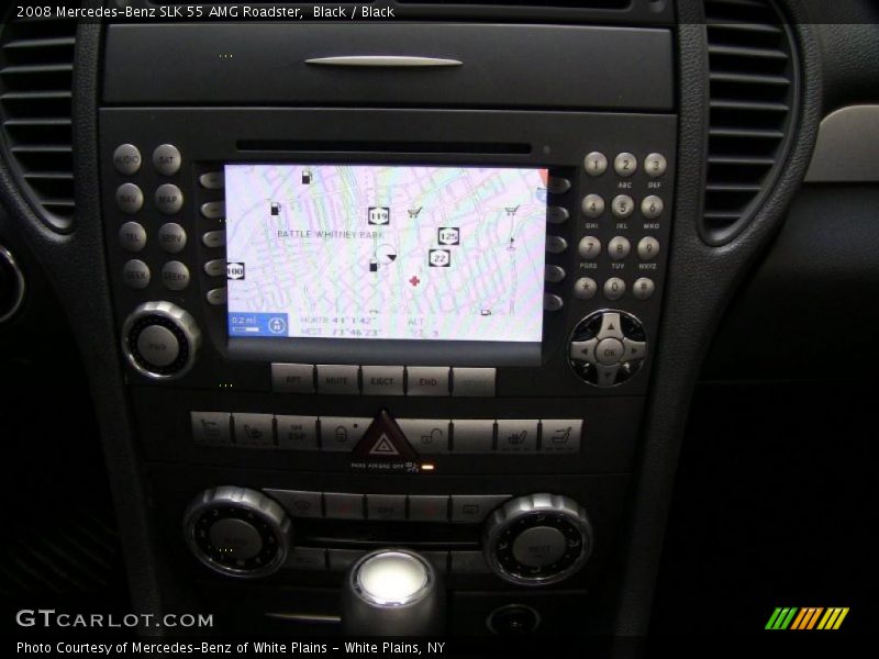 Navigation of 2008 SLK 55 AMG Roadster