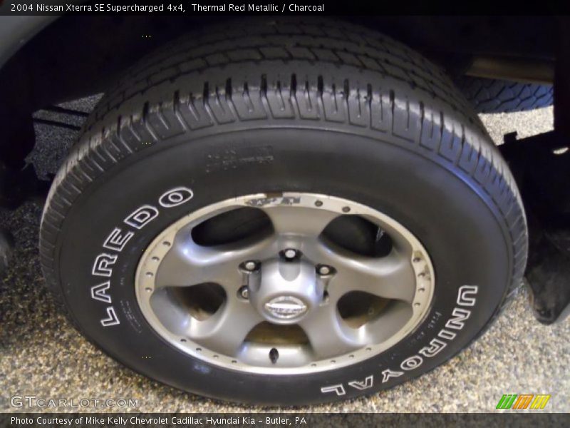 Thermal Red Metallic / Charcoal 2004 Nissan Xterra SE Supercharged 4x4