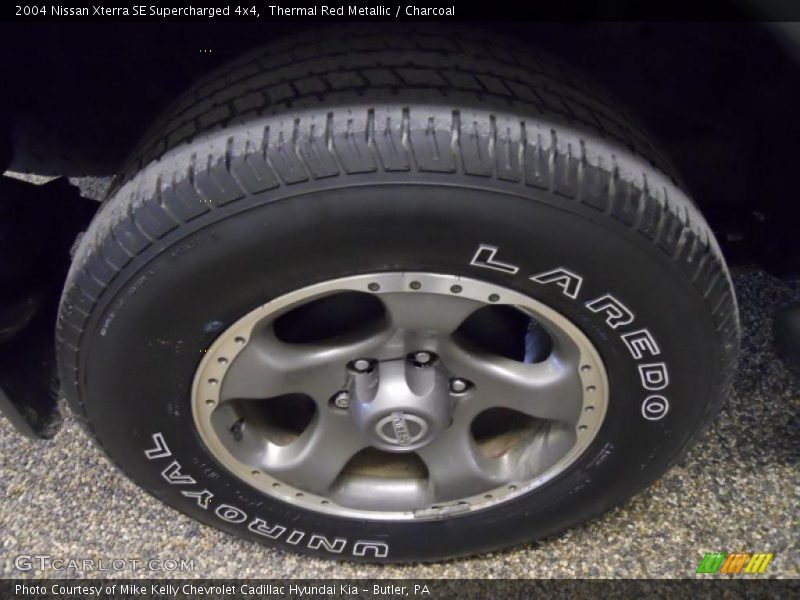 Thermal Red Metallic / Charcoal 2004 Nissan Xterra SE Supercharged 4x4