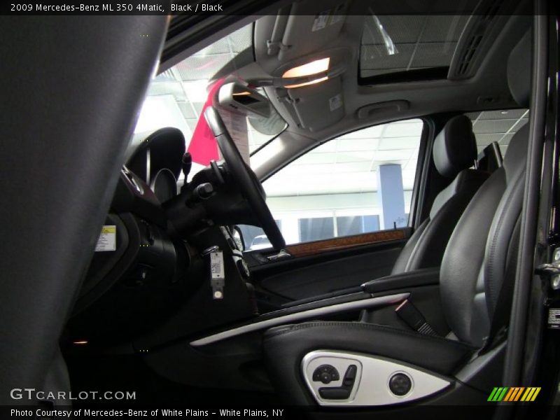 Black / Black 2009 Mercedes-Benz ML 350 4Matic