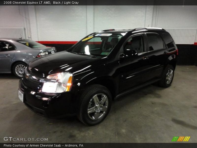 Black / Light Gray 2008 Chevrolet Equinox LT AWD