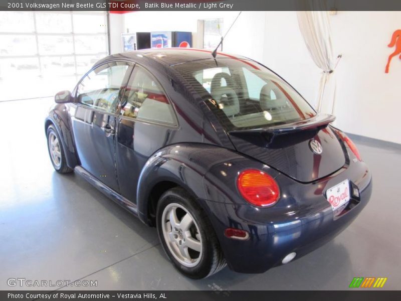 Batik Blue Metallic / Light Grey 2001 Volkswagen New Beetle GLS TDI Coupe
