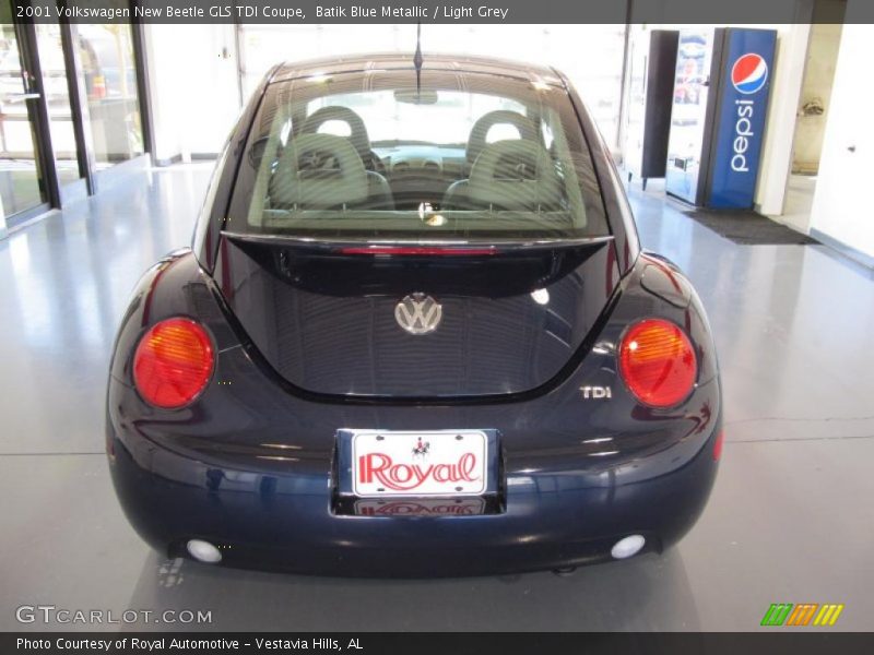 Batik Blue Metallic / Light Grey 2001 Volkswagen New Beetle GLS TDI Coupe