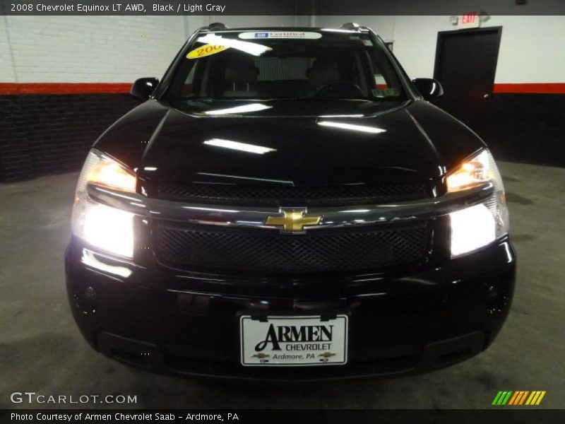 Black / Light Gray 2008 Chevrolet Equinox LT AWD