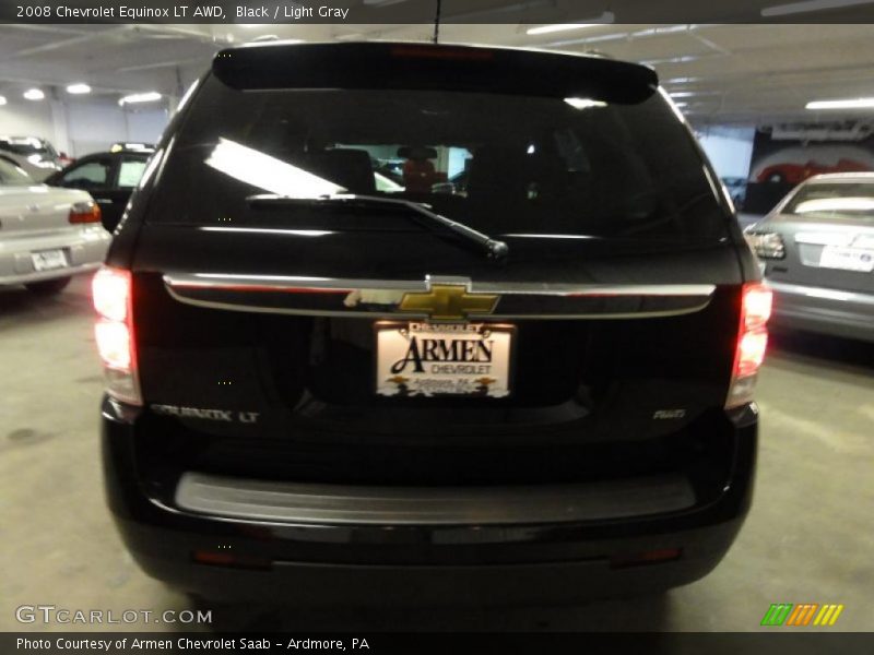 Black / Light Gray 2008 Chevrolet Equinox LT AWD