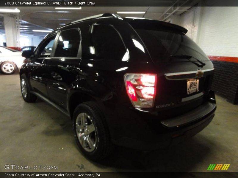 Black / Light Gray 2008 Chevrolet Equinox LT AWD