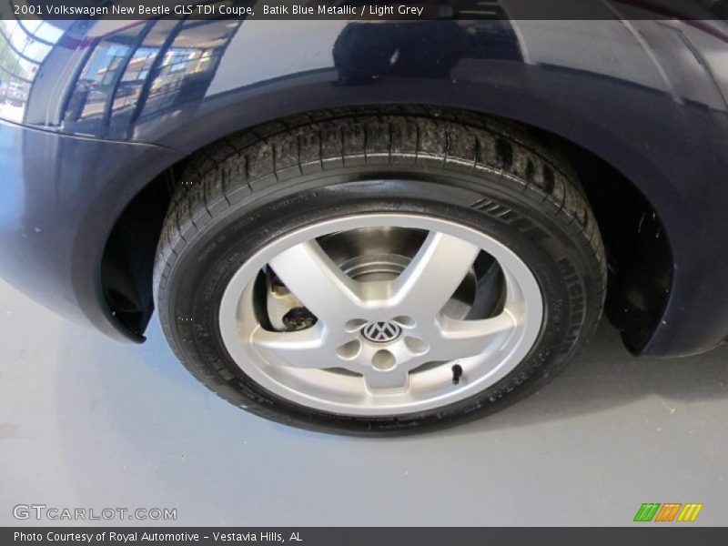 Batik Blue Metallic / Light Grey 2001 Volkswagen New Beetle GLS TDI Coupe