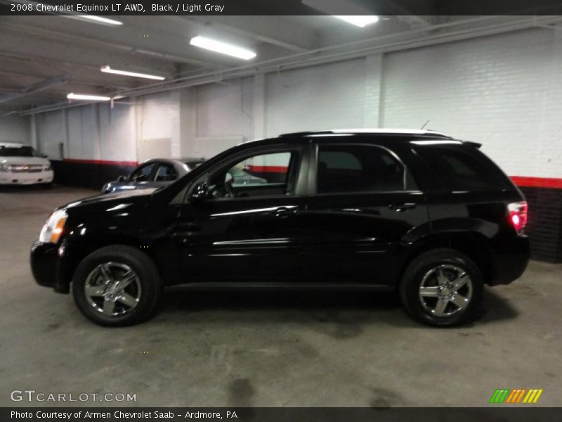 Black / Light Gray 2008 Chevrolet Equinox LT AWD