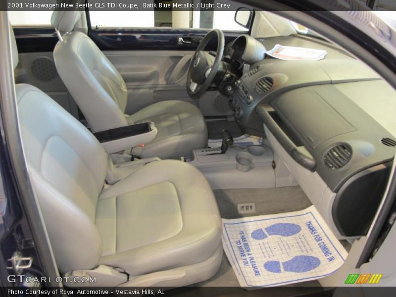 Batik Blue Metallic / Light Grey 2001 Volkswagen New Beetle GLS TDI Coupe