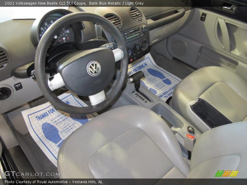 Batik Blue Metallic / Light Grey 2001 Volkswagen New Beetle GLS TDI Coupe