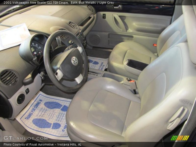Batik Blue Metallic / Light Grey 2001 Volkswagen New Beetle GLS TDI Coupe