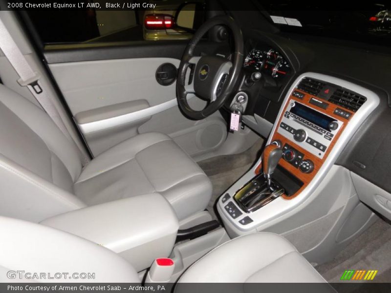 Black / Light Gray 2008 Chevrolet Equinox LT AWD