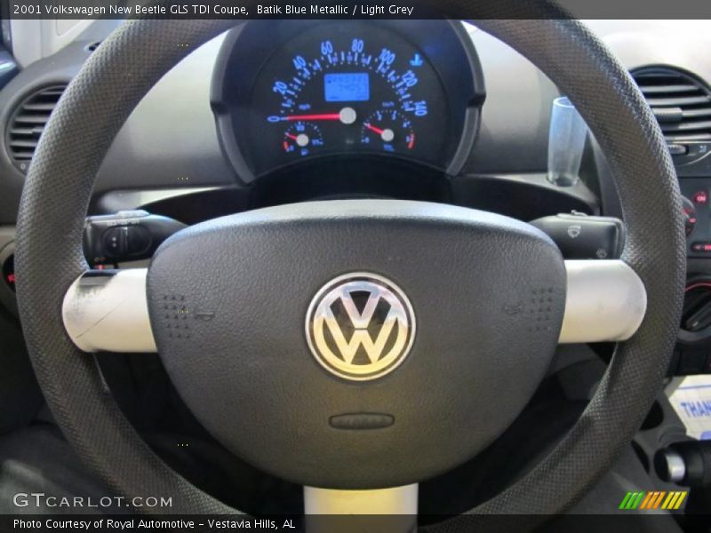 Batik Blue Metallic / Light Grey 2001 Volkswagen New Beetle GLS TDI Coupe