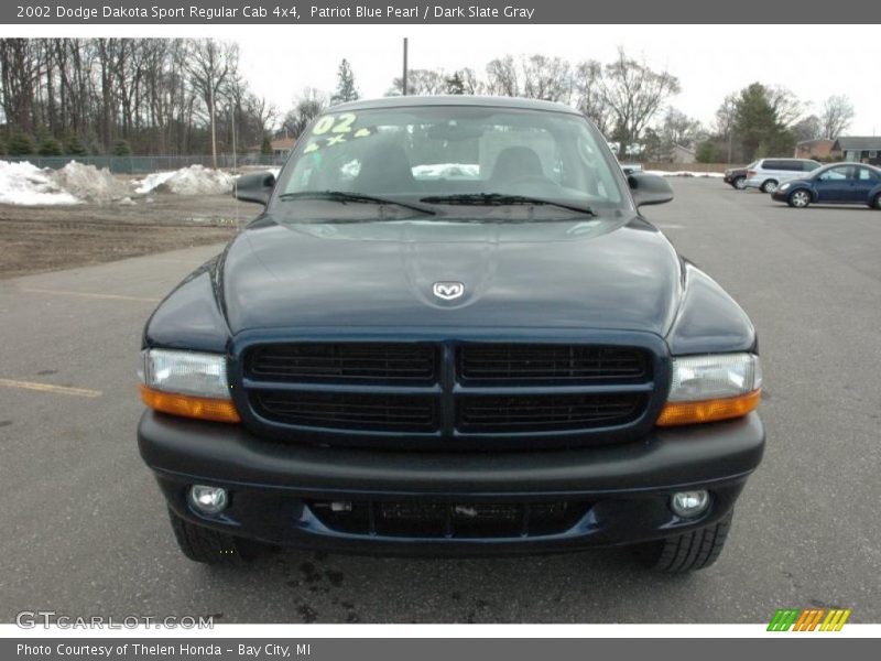  2002 Dakota Sport Regular Cab 4x4 Patriot Blue Pearl