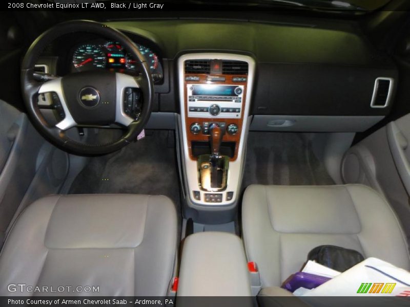 Black / Light Gray 2008 Chevrolet Equinox LT AWD