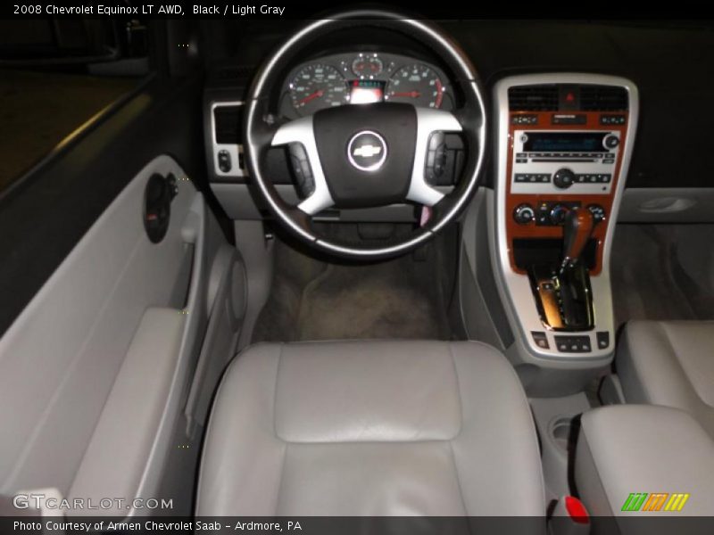 Black / Light Gray 2008 Chevrolet Equinox LT AWD