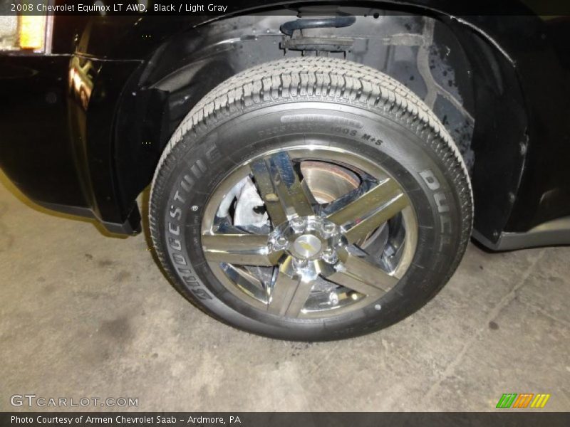 Black / Light Gray 2008 Chevrolet Equinox LT AWD