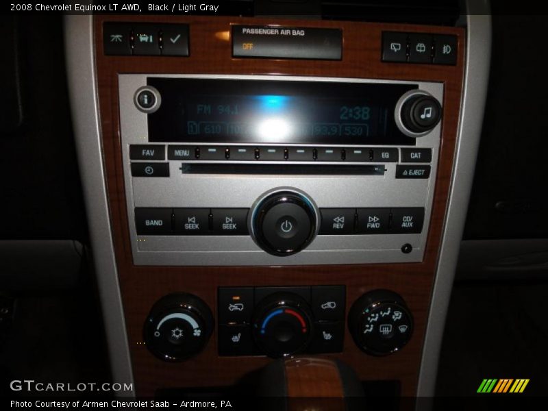 Black / Light Gray 2008 Chevrolet Equinox LT AWD