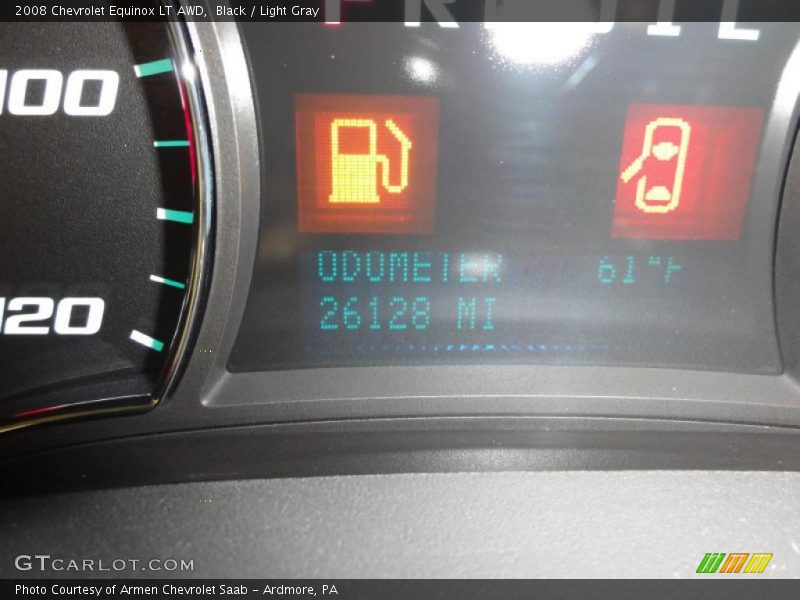 Black / Light Gray 2008 Chevrolet Equinox LT AWD