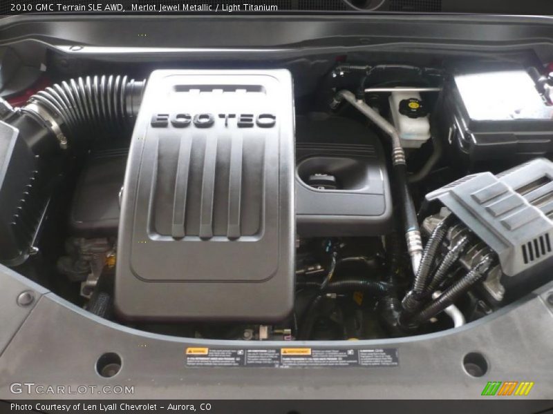  2010 Terrain SLE AWD Engine - 2.4 Liter SIDI DOHC 16-Valve VVT 4 Cylinder