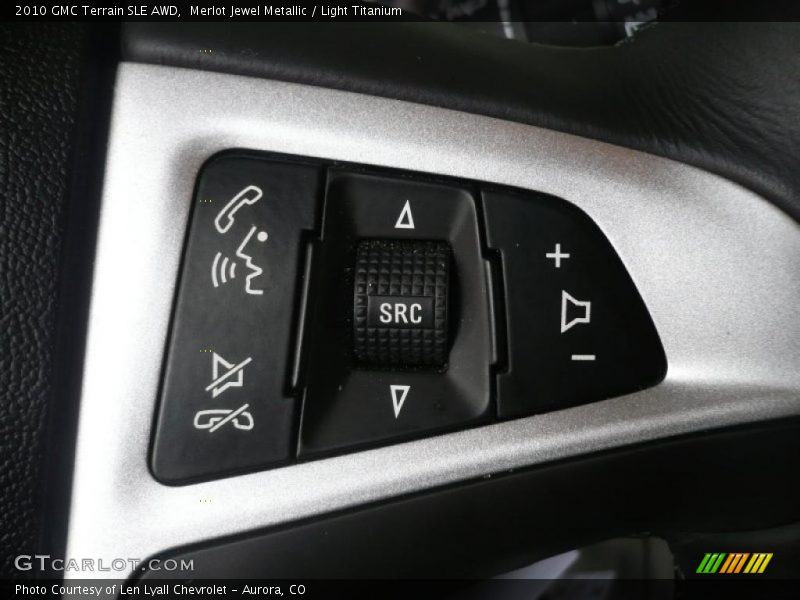 Controls of 2010 Terrain SLE AWD