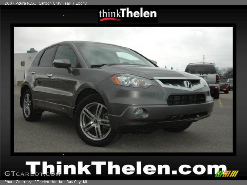 Carbon Gray Pearl / Ebony 2007 Acura RDX