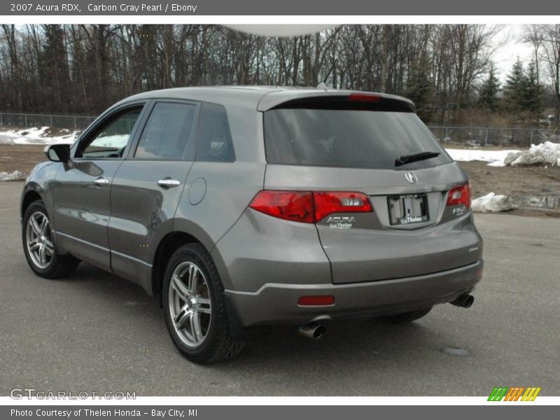 Carbon Gray Pearl / Ebony 2007 Acura RDX