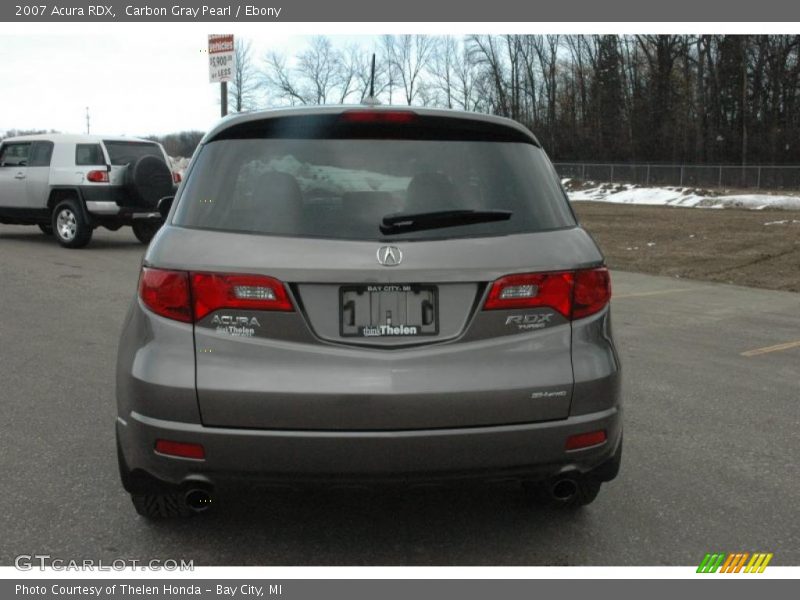 Carbon Gray Pearl / Ebony 2007 Acura RDX