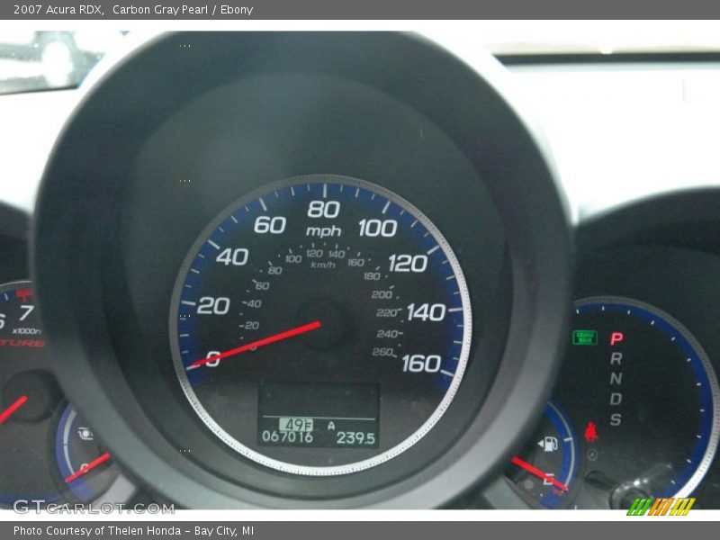 Carbon Gray Pearl / Ebony 2007 Acura RDX