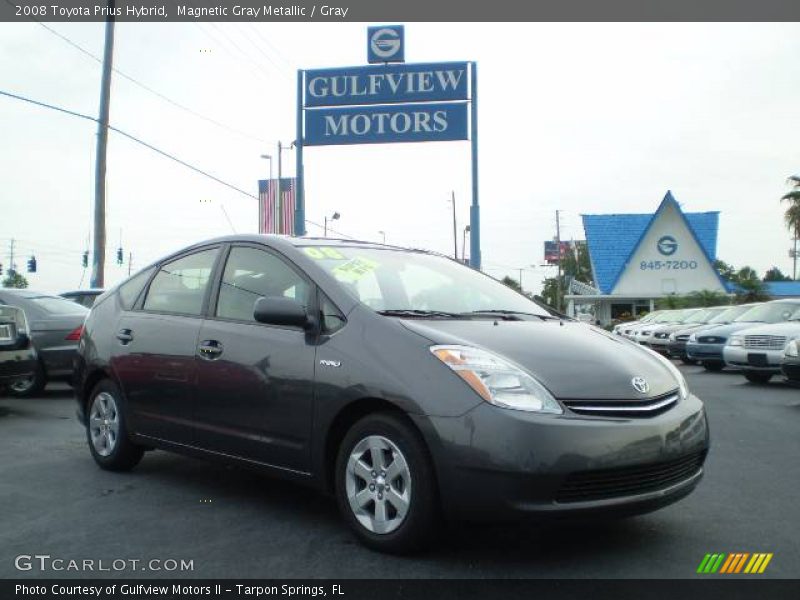 Magnetic Gray Metallic / Gray 2008 Toyota Prius Hybrid