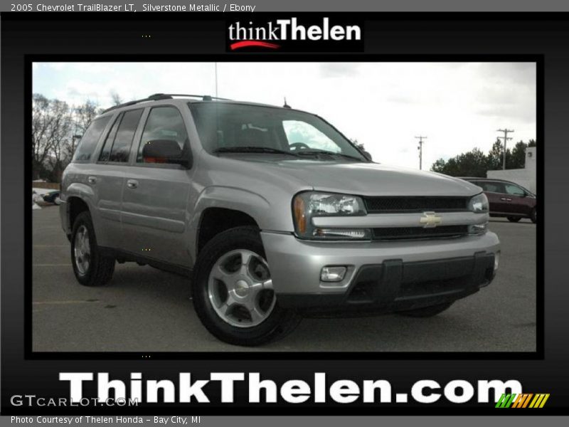 Silverstone Metallic / Ebony 2005 Chevrolet TrailBlazer LT